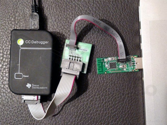 CC Debugger USB dongle voor CC2531/CC2540